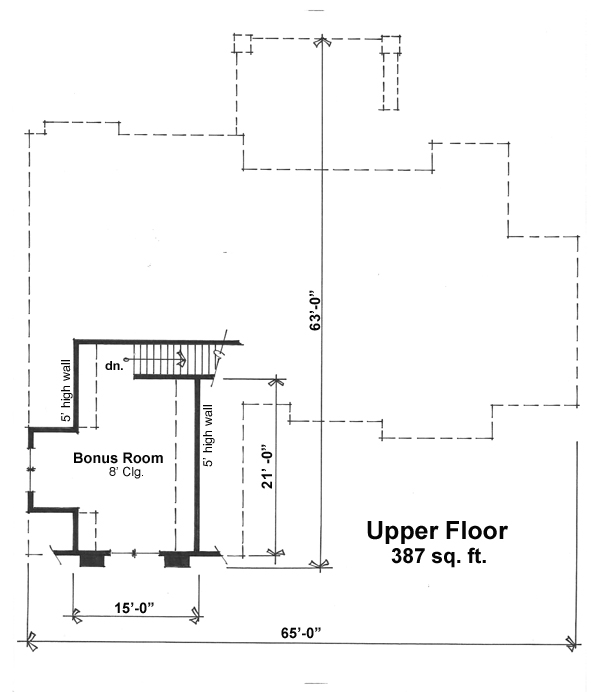 Craftsman Level Two of Plan 42625