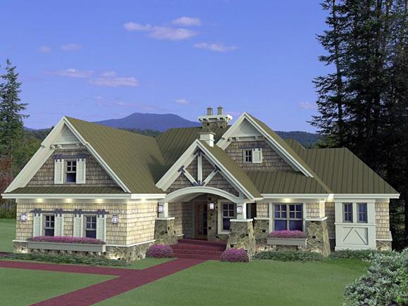 House Plan 42652 Elevation