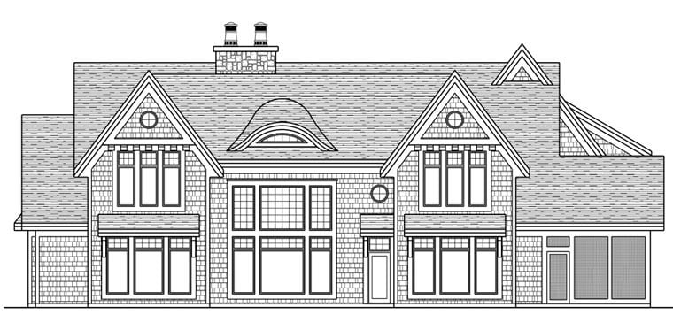  Rear Elevation of Plan 42665