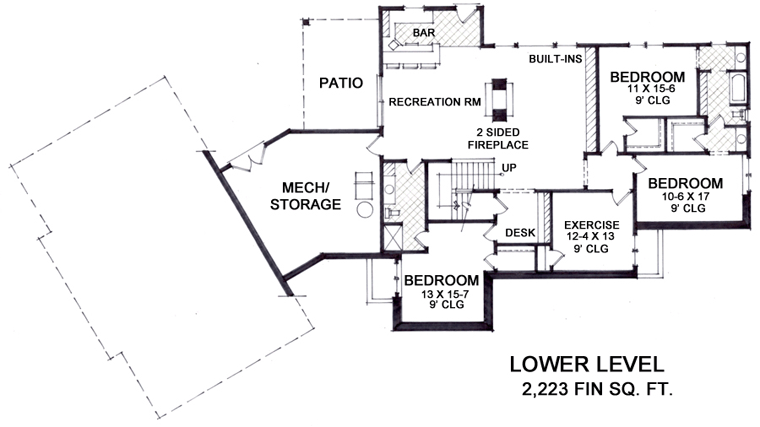  Lower Level of Plan 42672