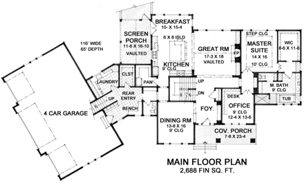 First Level Plan