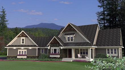 House Plan 42672 Elevation