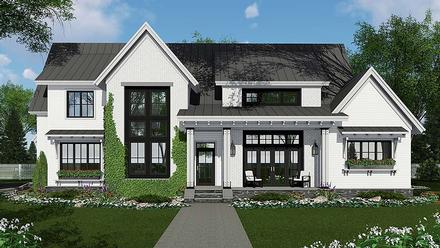Country Farmhouse Traditional Elevation of Plan 42690