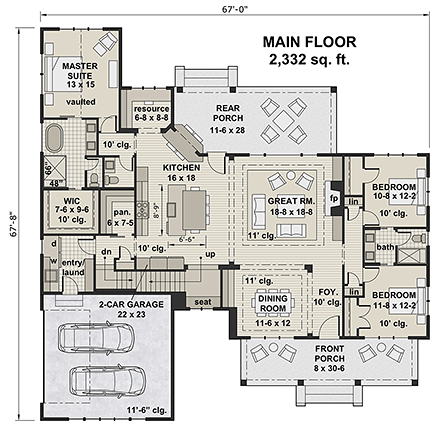 First Level Plan