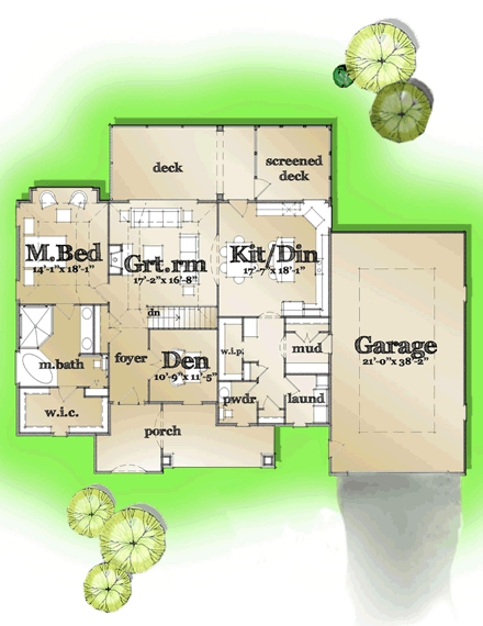 First Level Plan