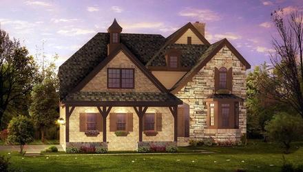 House Plan 42813 Elevation