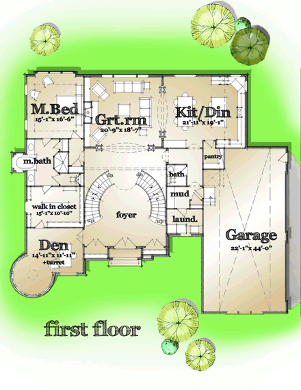 First Level Plan