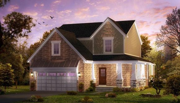 House Plan 42826 Elevation