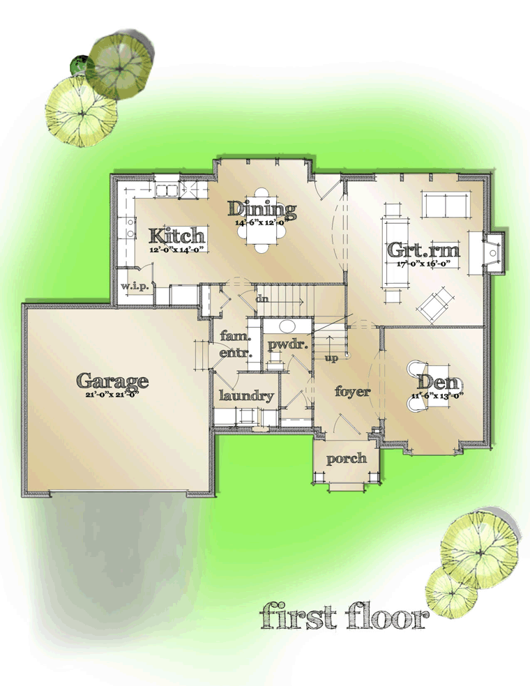 Coastal Traditional Level One of Plan 42832