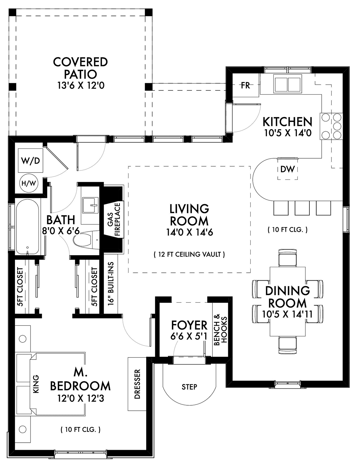House Plan 42911 Level One