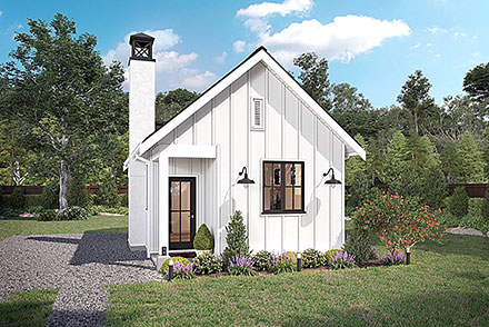 Country Farmhouse Traditional Elevation of Plan 42919
