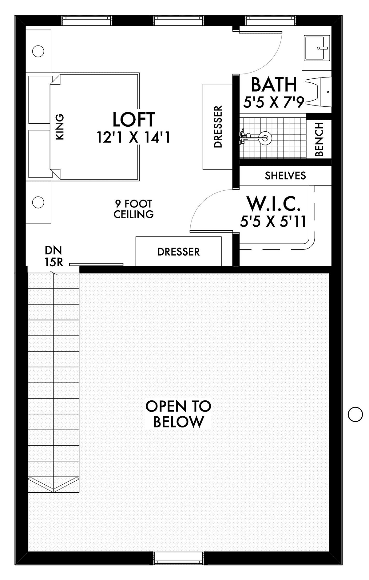 Farmhouse Traditional Level Two of Plan 42926