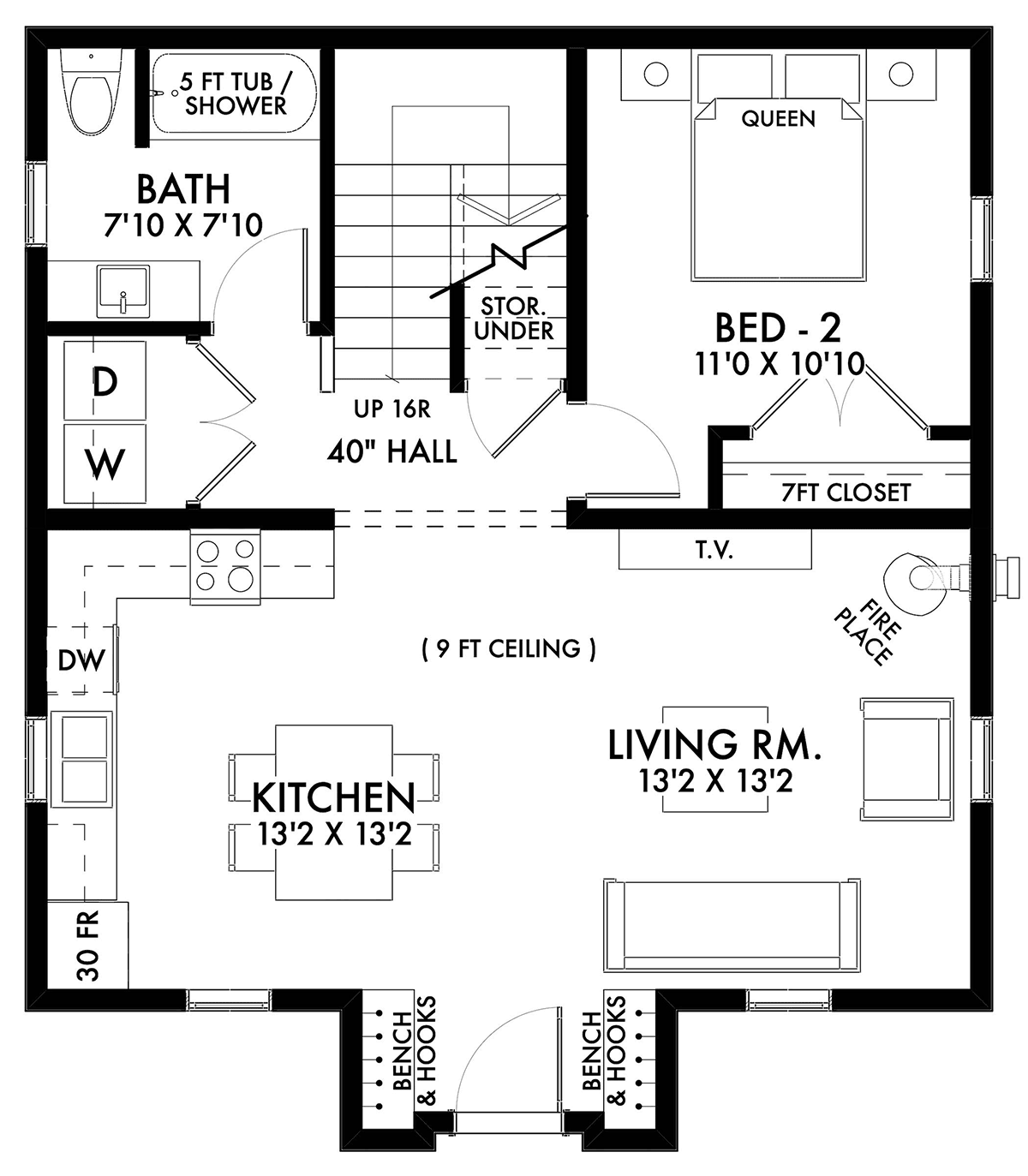 Contemporary Level One of Plan 42929