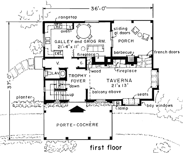 Tudor Level One of Plan 43003