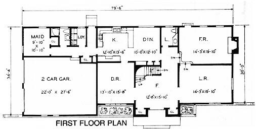  Level One of Plan 43021