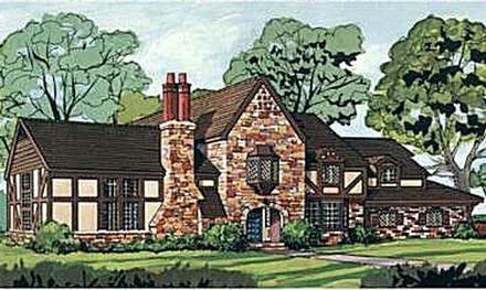 House Plan 43030 Elevation