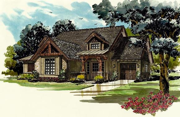 House Plan 43222 Elevation