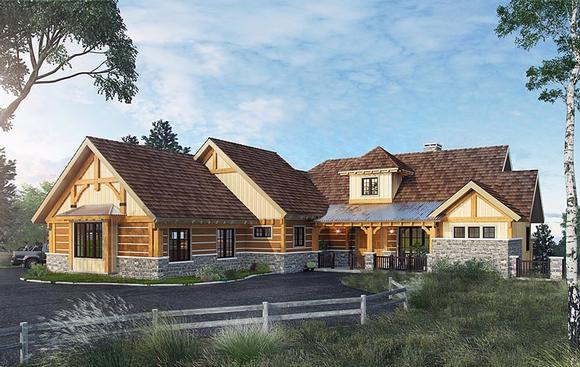 House Plan 43232 Elevation