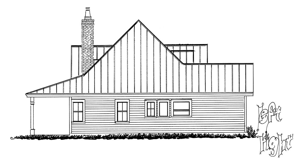 Craftsman, Farmhouse, Traditional Plan with 2742 Sq. Ft., 4 Bedrooms, 4 Bathrooms Picture 2