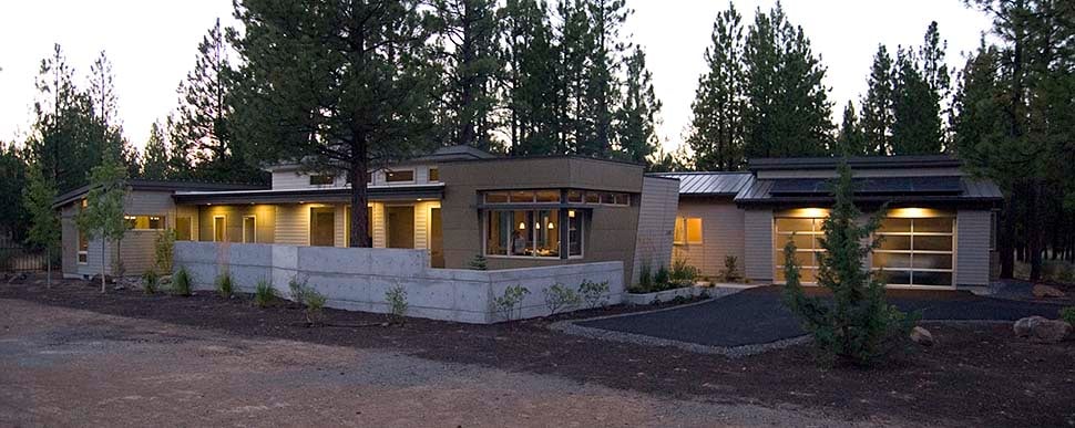 Contemporary, Modern Plan with 2331 Sq. Ft., 2 Bedrooms, 2 Bathrooms, 2 Car Garage Picture 2