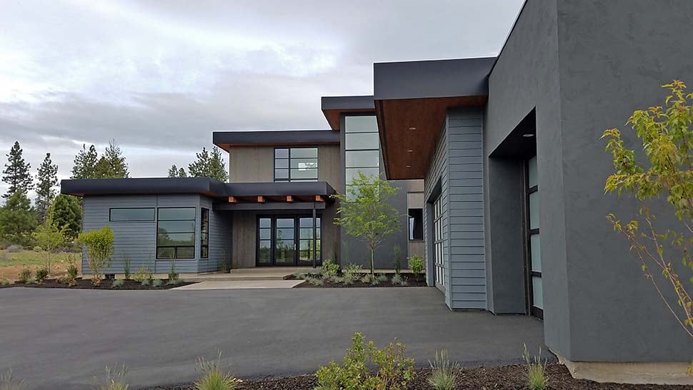 Contemporary, Modern Plan with 3712 Sq. Ft., 4 Bedrooms, 4 Bathrooms, 3 Car Garage Picture 5