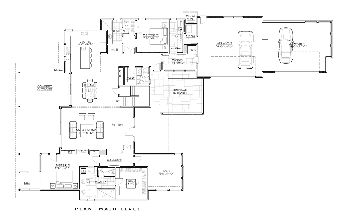 Modern Level One of Plan 43332