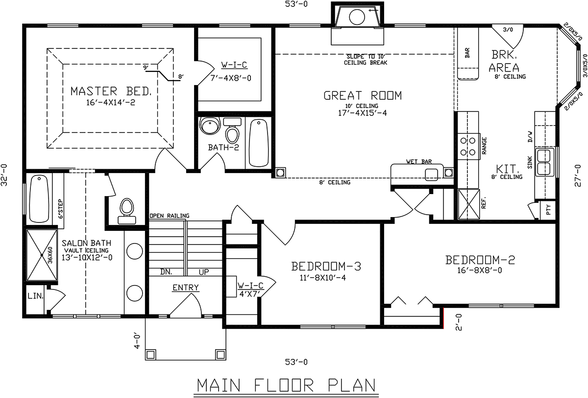 Traditional Level One of Plan 43404