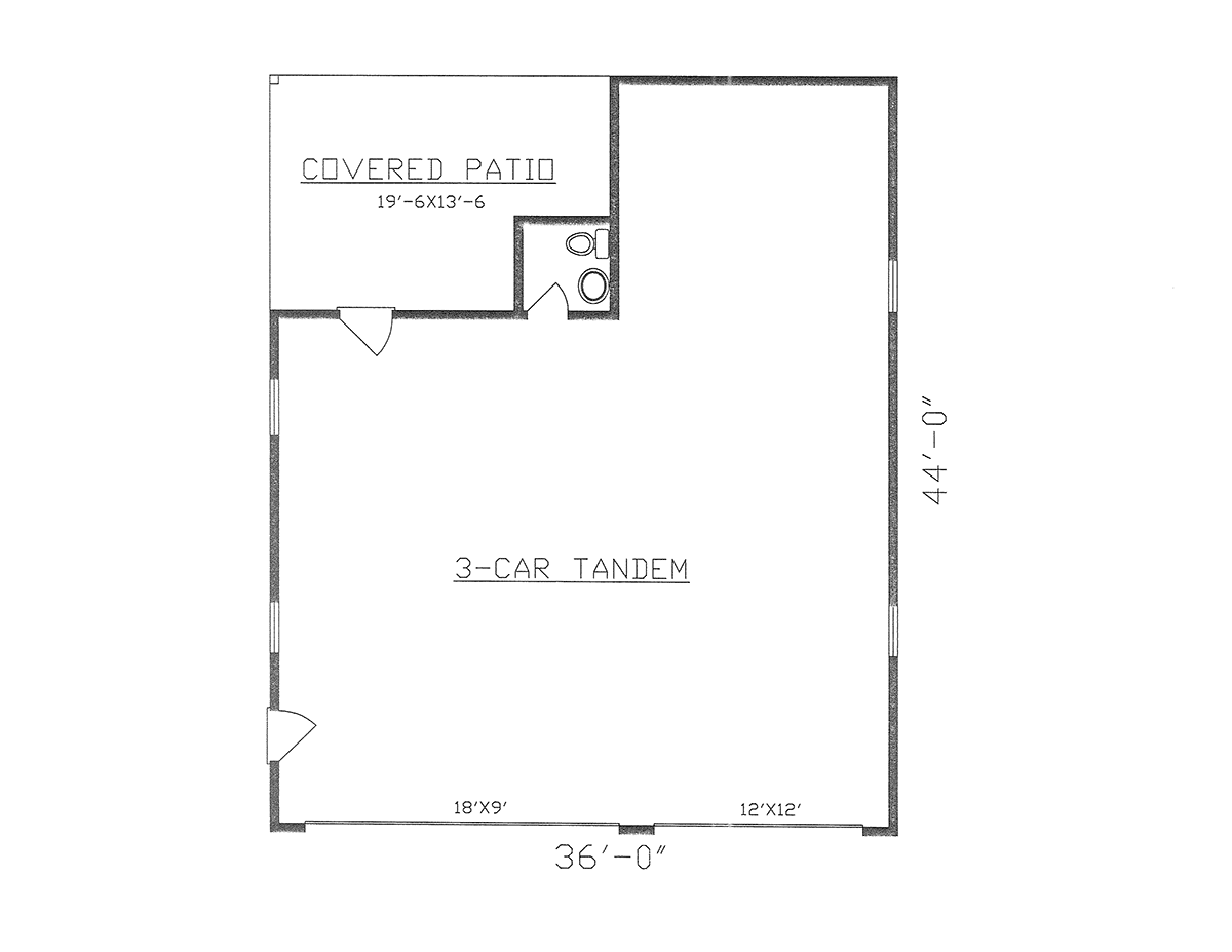 Traditional Level One of Plan 43407