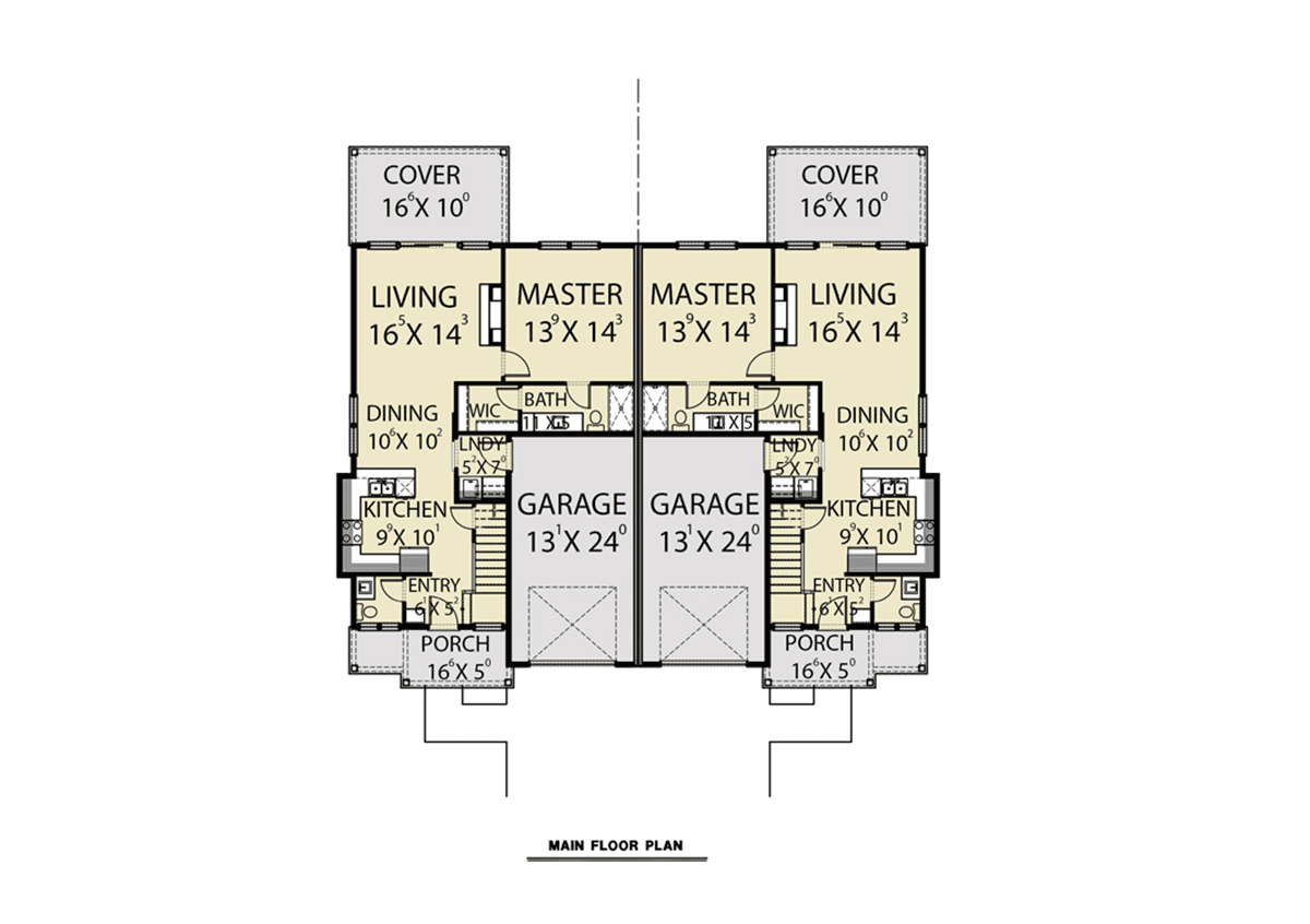 Craftsman Level One of Plan 43602