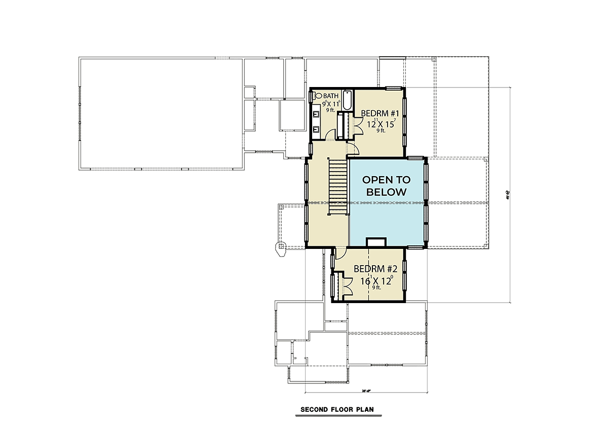 Contemporary Level Two of Plan 43610