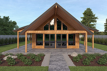 Log Elevation of Plan 43630