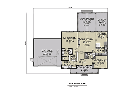 First Level Plan