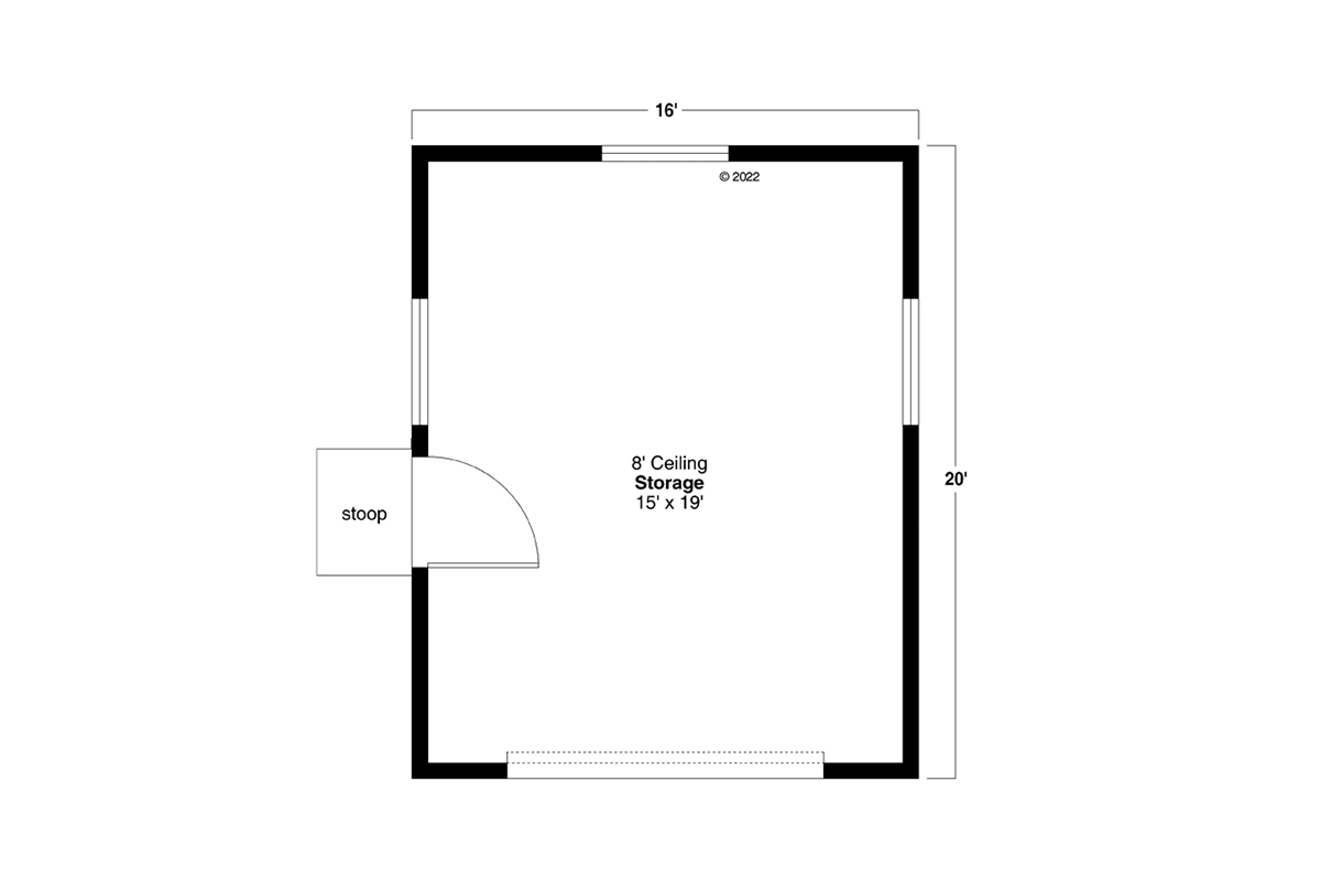 Craftsman Traditional Level One of Plan 43729