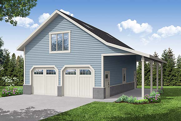 Garage Plan 43738