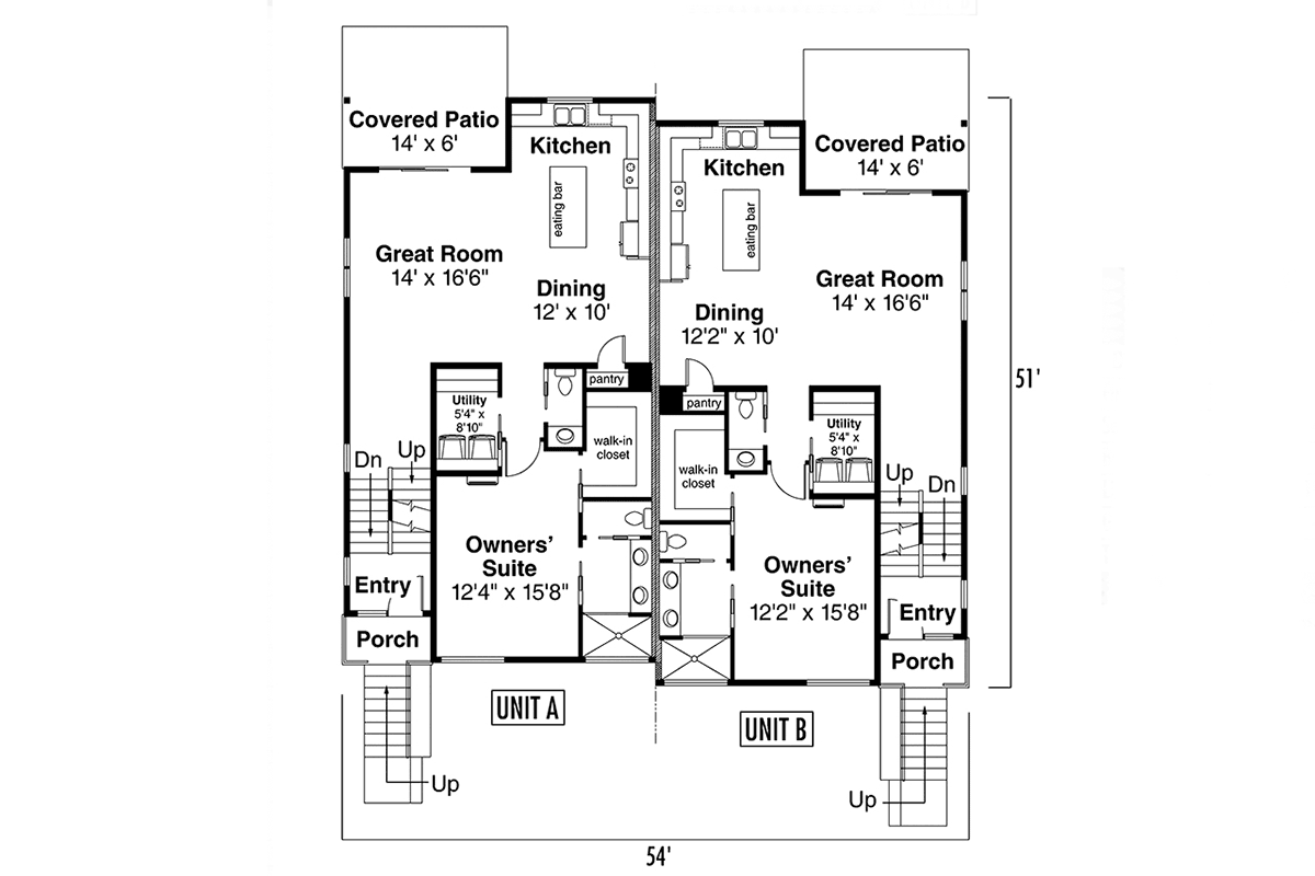Contemporary Modern Level One of Plan 43741