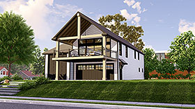 Plan 43908 - 1233 Square Feet