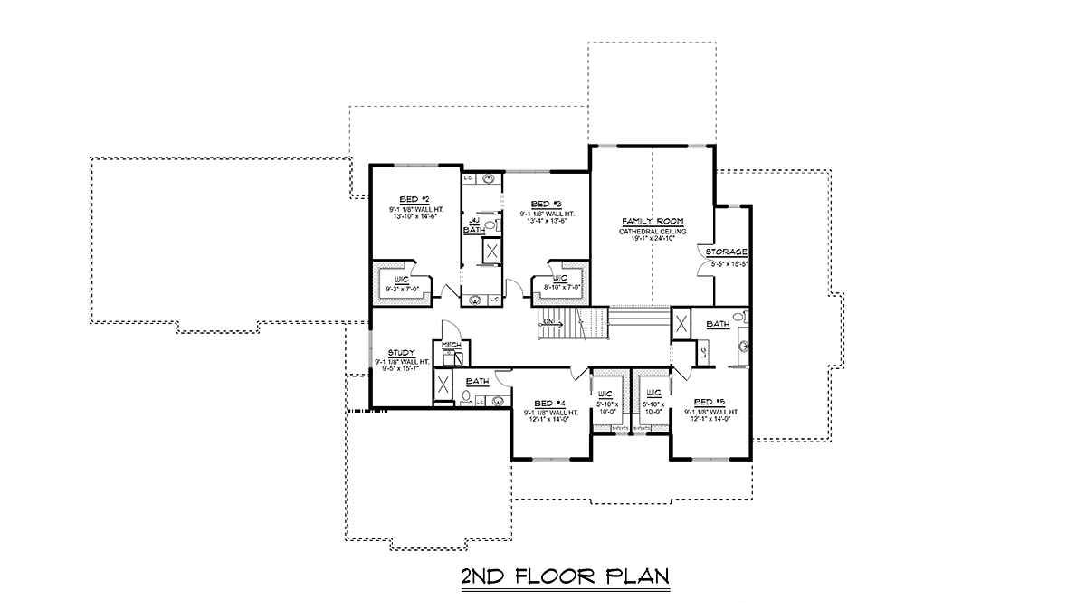 Country Craftsman Level Two of Plan 43933