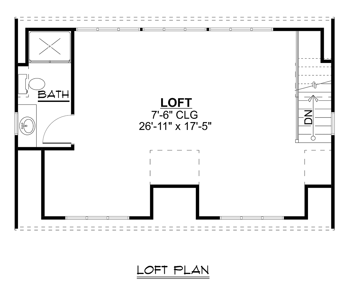 Craftsman Traditional Level Two of Plan 43946