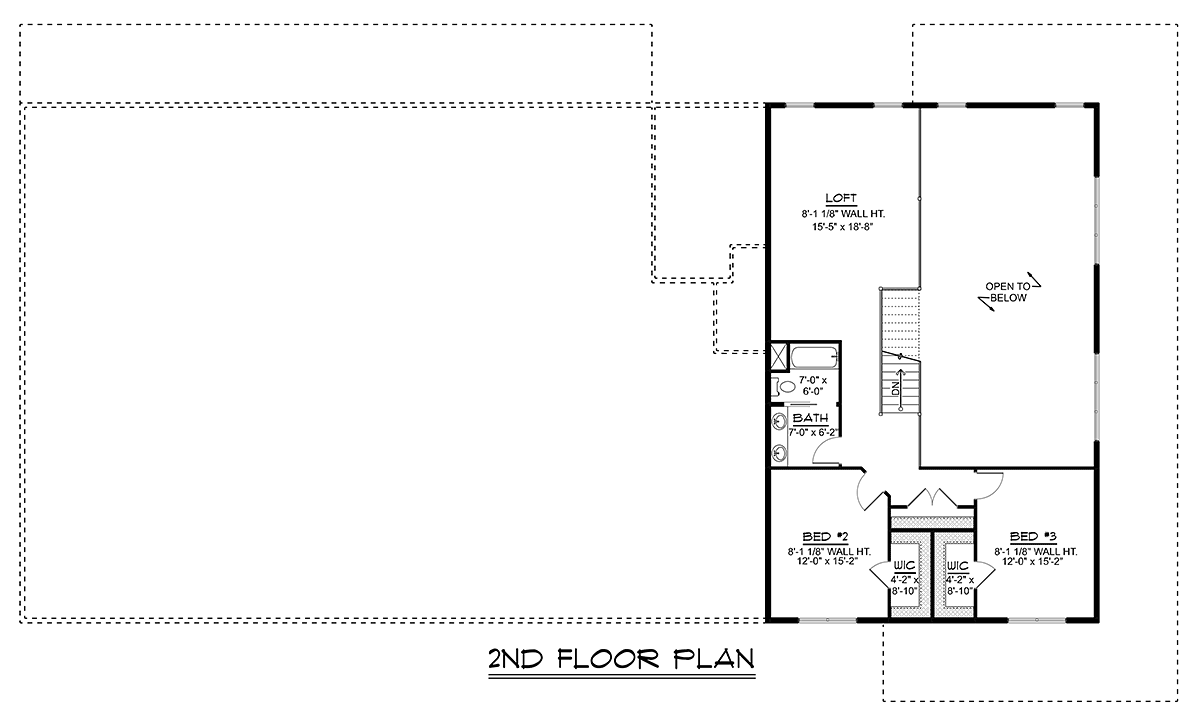 House Plan 43951 Level Two
