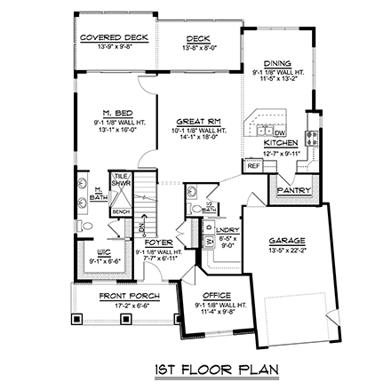 First Level Plan