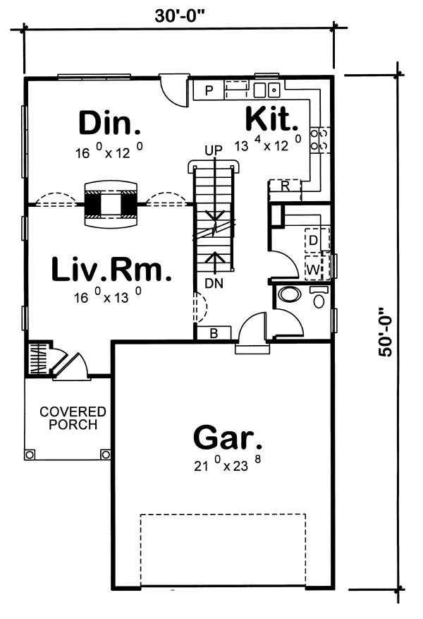Traditional Level One of Plan 44011