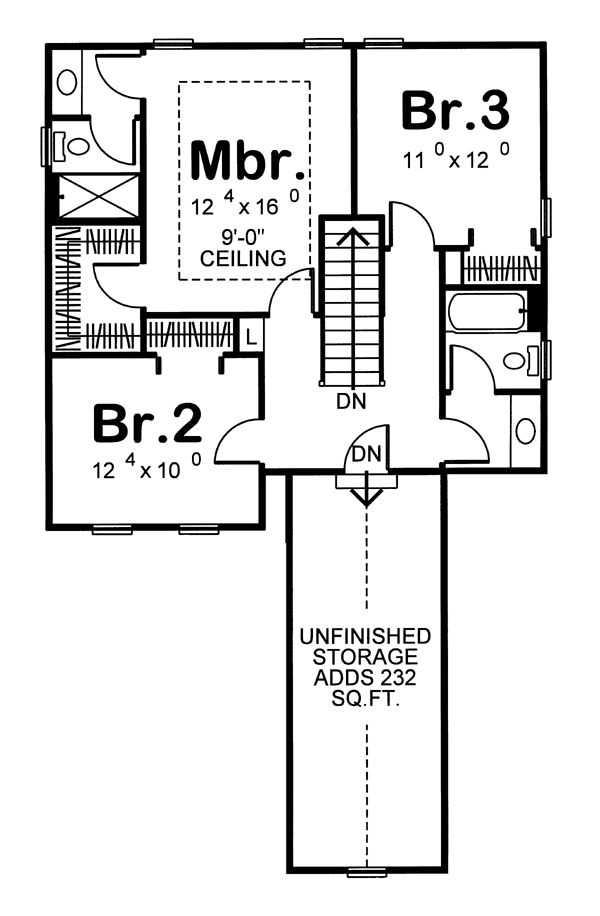 Traditional Level Two of Plan 44011