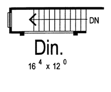 House Plan 44022 Second Level Plan