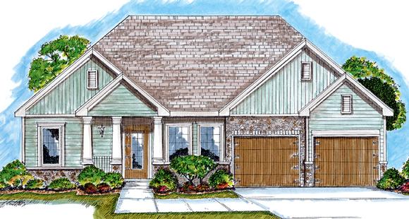 House Plan 44025 Elevation