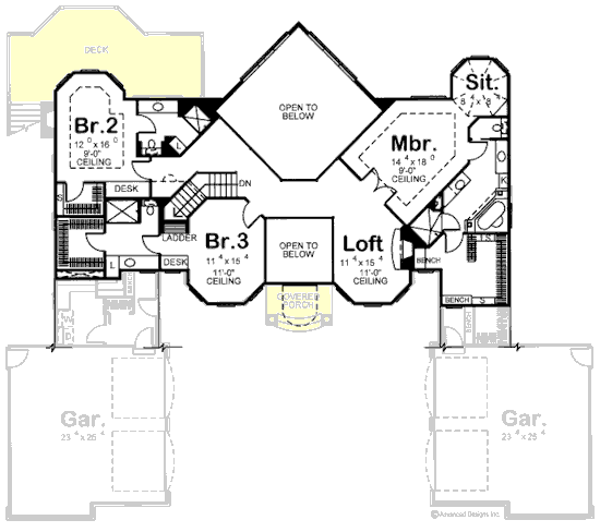 Florida Mediterranean Southwest Level Two of Plan 44040