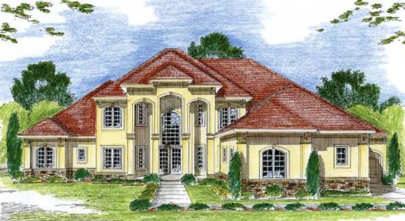 House Plan 44051 Elevation