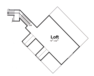 One-Story Level Two of Plan 44084
