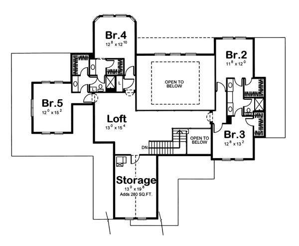 European Florida Mediterranean Southwest Level Two of Plan 44095