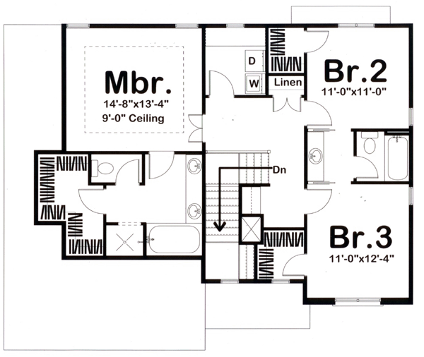 Traditional Level Two of Plan 44100