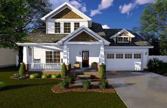 House Plan 44103 Elevation